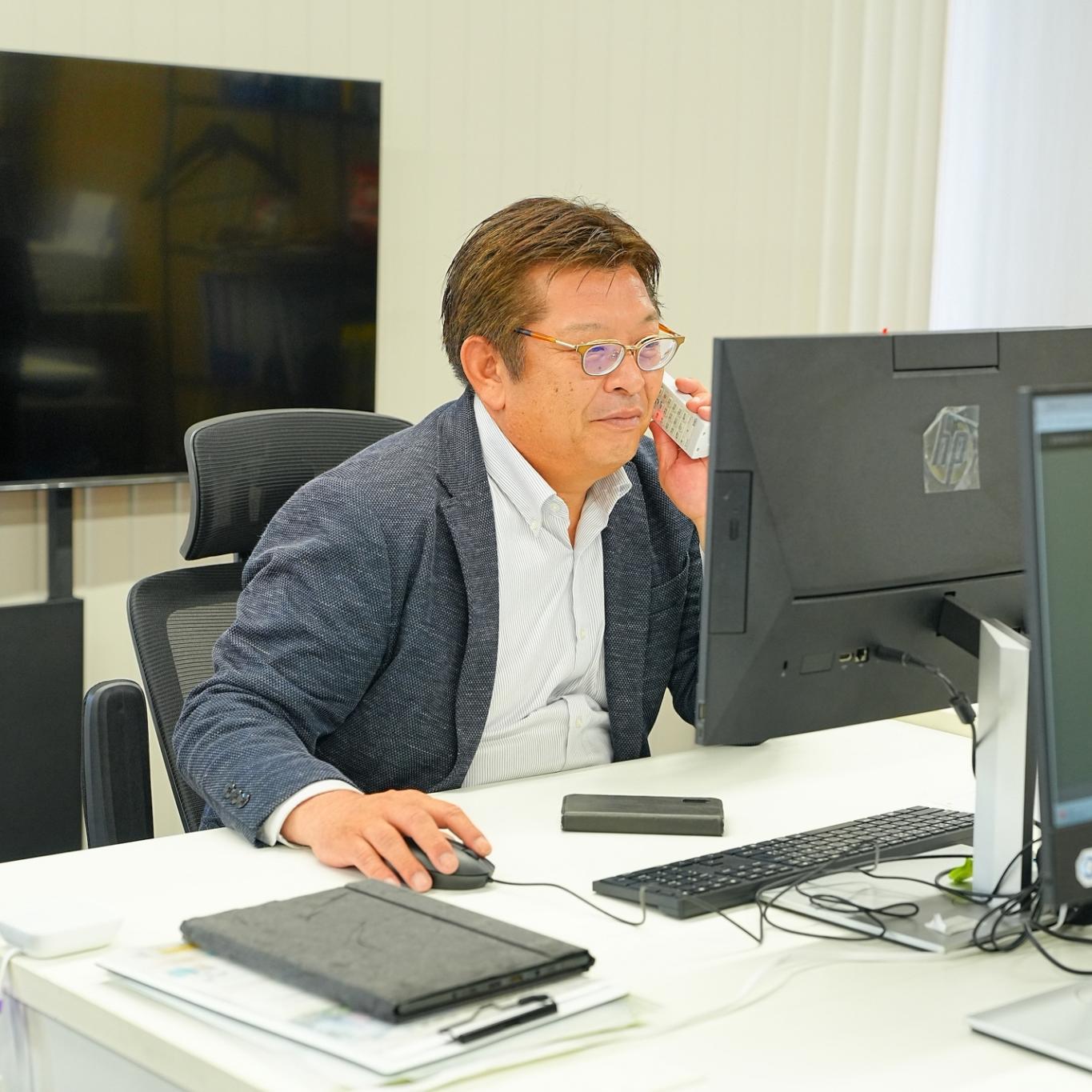 営業部長 廣瀬航介